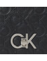 Calvin Klein Geantă Re-Lock Shoulder Bag Md - Emb K60K611061 Negru - Pled.ro