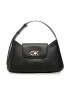 Calvin Klein Geantă Re-Lock Shoulder Bag Md K60K610769 Negru - Pled.ro