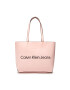 Calvin Klein Geantă Sculpted Shopper29 Mono K60K609781 Roz - Pled.ro