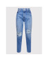 Calvin Klein Jeans Blugi J20J217827 Albastru Mom Fit - Pled.ro