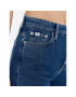 Calvin Klein Jeans Blugi J20J220604 Bleumarin Mom Fit - Pled.ro