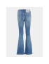 Calvin Klein Jeans Blugi Split IG0IG02163 Albastru Flare Fit - Pled.ro