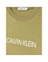 Calvin Klein Jeans Bluză Institutional Logo IU0IU00162 Verde Regular Fit - Pled.ro