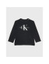 Calvin Klein Jeans Bluză Monogram IN0IN00005 Negru Regular Fit - Pled.ro