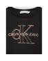 Calvin Klein Jeans Bluză Monogram Outline IG0IG01104 Negru Regular Fit - Pled.ro