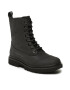 Calvin Klein Jeans Botine Chunky Combat Laceup Boot Rub YW0YW01066 Negru - Pled.ro