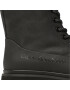 Calvin Klein Jeans Botine Chunky Combat Laceup Boot Rub YW0YW01066 Negru - Pled.ro