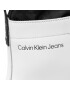 Calvin Klein Jeans Botine Chunky Combat Laceup Hiking YW0YW00739 Alb - Pled.ro