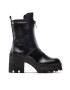 Calvin Klein Jeans Botine Chunky Heeled Boot W/Zip YW0YW00728 Negru - Pled.ro