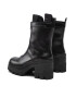 Calvin Klein Jeans Botine Chunky Heeled Boot W/Zip YW0YW00728 Negru - Pled.ro