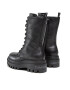 Calvin Klein Jeans Botine Flatform Mid Laceup Boot YW0YW00843 Negru - Pled.ro