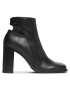 Calvin Klein Jeans Botine Heel Zip Boot Lth YW0YW01070 Negru - Pled.ro