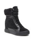 Calvin Klein Jeans Botine Hidden Wedge Sneaker Warm YW0YW00439 Negru - Pled.ro