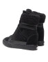 Calvin Klein Jeans Botine Hidden Wedge Sneaker Warm YW0YW00439 Negru - Pled.ro