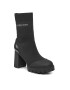 Calvin Klein Jeans Botine Platform Knit Sock Knit Wn YW0YW01196 Negru - Pled.ro