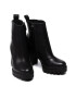 Calvin Klein Jeans Botine Platform Mid Boot W Zip 95 YW0YW00415 Negru - Pled.ro