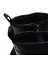 Calvin Klein Jeans Botine Platform Mid Boot W Zip 95 YW0YW00415 Negru - Pled.ro