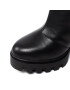 Calvin Klein Jeans Botine Platform Mid Boot W Zip 95 YW0YW00415 Negru - Pled.ro