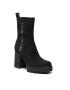 Calvin Klein Jeans Botine Platform Mid Knit Boot 95 YW0YW00414 Negru - Pled.ro