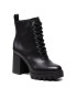 Calvin Klein Jeans Botine Platform Mid Laceup Boot 95 YW0YW00416 Negru - Pled.ro