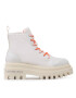 Calvin Klein Jeans Botine Toothy Combat Boot Softny YW0YW00948 Alb - Pled.ro