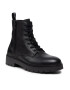 Calvin Klein Jeans Cizme Combat Mid Laceup Boot W Zip YM0YM00262 Negru - Pled.ro