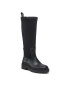 Calvin Klein Jeans Cizme de cauciuc High Rainboot Neoprene YW0YW00838 Negru - Pled.ro