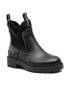 Calvin Klein Jeans Cizme de cauciuc Mid Rainboot Chelsea YW0YW01034 Negru - Pled.ro