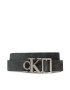 Calvin Klein Jeans Curea de Damă Mono Seasonal Lthr Belt 25Mm K60K610895 Gri - Pled.ro