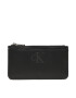 Calvin Klein Jeans Etui pentru carduri Sleek Coin Purse Solid K60K610338 Negru - Pled.ro