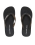 Calvin Klein Jeans Flip flop Beach Sandal Flatform Logo YW0YW01092 Negru - Pled.ro