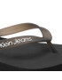 Calvin Klein Jeans Flip flop Beach Sandal Flatform YW0YW00716 Negru - Pled.ro