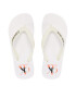 Calvin Klein Jeans Flip flop Beach Sandal Logo YM0YM00656 Alb - Pled.ro