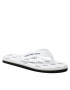 Calvin Klein Jeans Flip flop Logo Print Flip Flop V3X8-80156-0058 S Alb - Pled.ro