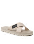 Calvin Klein Jeans Flip flop Prefresato Crisscros Badge YM0YM00641 Écru - Pled.ro