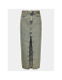 Calvin Klein Jeans Fustă de blugi Front Split Maxi Denim Skirt J20J222869 Albastru Slim Fit - Pled.ro