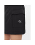 Calvin Klein Jeans Fustă mini Light Padded Cargo Skirt J20J222620 Negru Regular Fit - Pled.ro