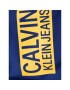 Calvin Klein Jeans Geacă din puf Stamp Logo IB0IB00375 Bleumarin Regular Fit - Pled.ro