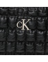 Calvin Klein Jeans Geantă Crescent Buckle Sholuder Bag K60K611037 Negru - Pled.ro