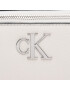 Calvin Klein Jeans Geantă Minimal Monogram Camera 18 K60K610683 Alb - Pled.ro