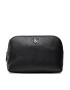 Calvin Klein Jeans Geantă pentru cosmetice Minimal Monogram Make Up Bag K60K608403 Negru - Pled.ro