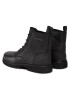 Calvin Klein Jeans Ghete Eva Mid Laceup Boot Lth YM0YM00751 Negru - Pled.ro