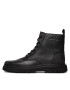 Calvin Klein Jeans Ghete Eva Mid Laceup Boot Lth YM0YM00751 Negru - Pled.ro