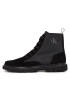 Calvin Klein Jeans Ghete Eva Mid Laceup Lth Boot Hiking YM0YM00842 Negru - Pled.ro