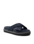 Calvin Klein Jeans Șlapi Flat Sandal Crisscross Pes YM0YM00069 Bleumarin - Pled.ro