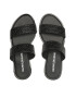 Calvin Klein Jeans Șlapi Flat Sandal Twostraps Em Pa-Pl YW0YW00141 Negru - Pled.ro