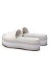 Calvin Klein Jeans Șlapi Flatform Sandal Slide YW0YW00563 Bej - Pled.ro