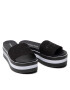 Calvin Klein Jeans Șlapi Flatform Sandal Slide YW0YW00563 Negru - Pled.ro