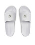 Calvin Klein Jeans Șlapi Slide Jelly Monogram YM0YM00453 Alb - Pled.ro