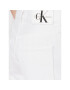 Calvin Klein Jeans Pantaloni scurți de blugi J20J218808 Alb Straight Fit - Pled.ro